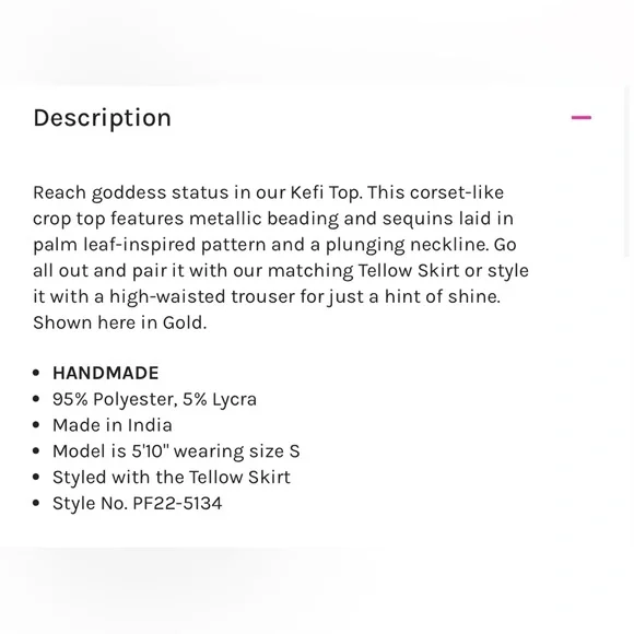 Retrofete Sequin Top & Skirt Size XS - Picture 9 of 13